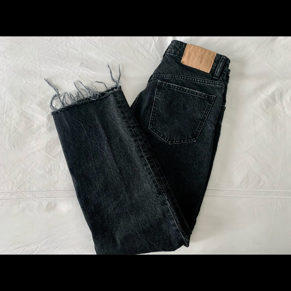 Zara High Waisted | Straight Leg Jeans